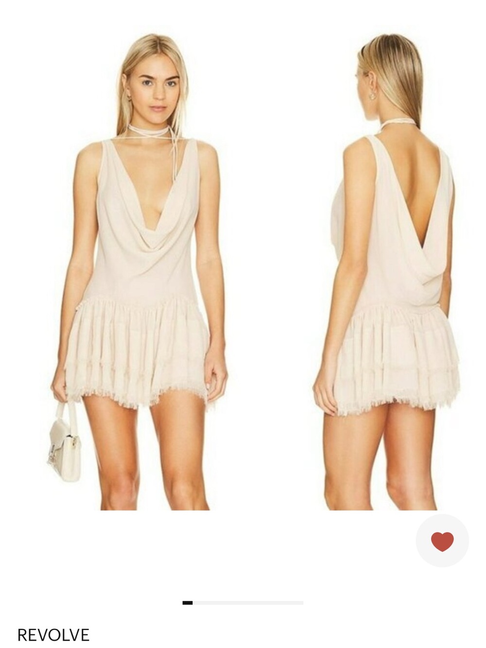 NBD Ares Mini Dress - Ivory